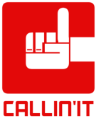 Callin'it logo with text