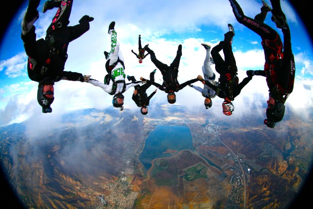 Mel-head-down-skydiving-group-pic